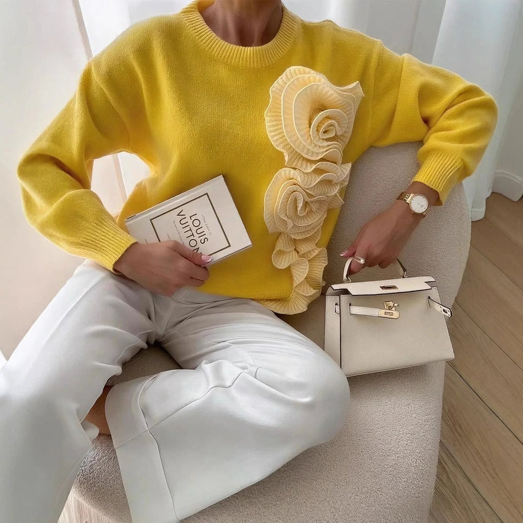 WINTER BLOSSOM SWEATER